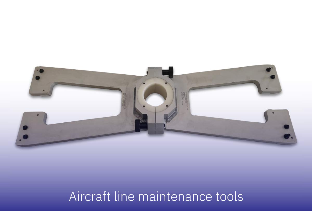 Aircraft line maintenance tools in aircraft maintenance tools
