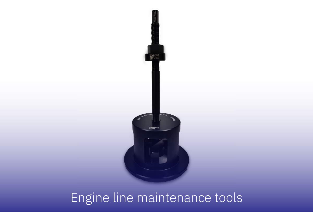Engine line maintenance tools 2 in aerospace tool design